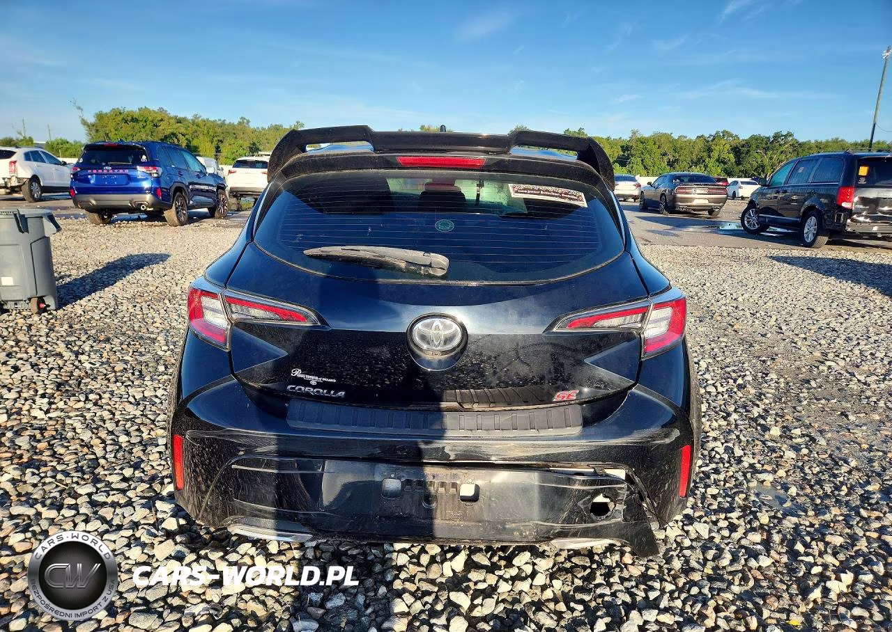 2019 Toyota Corolla Hatchback Se VIN:JTNK4RBE5K3050366 - 6
