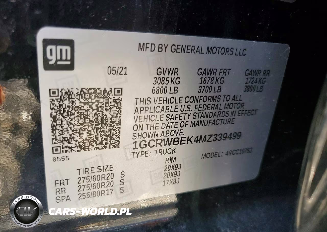 2021 Chevrolet Silverado C1500 Custom VIN:1GCRWBEK4MZ339499 - 12