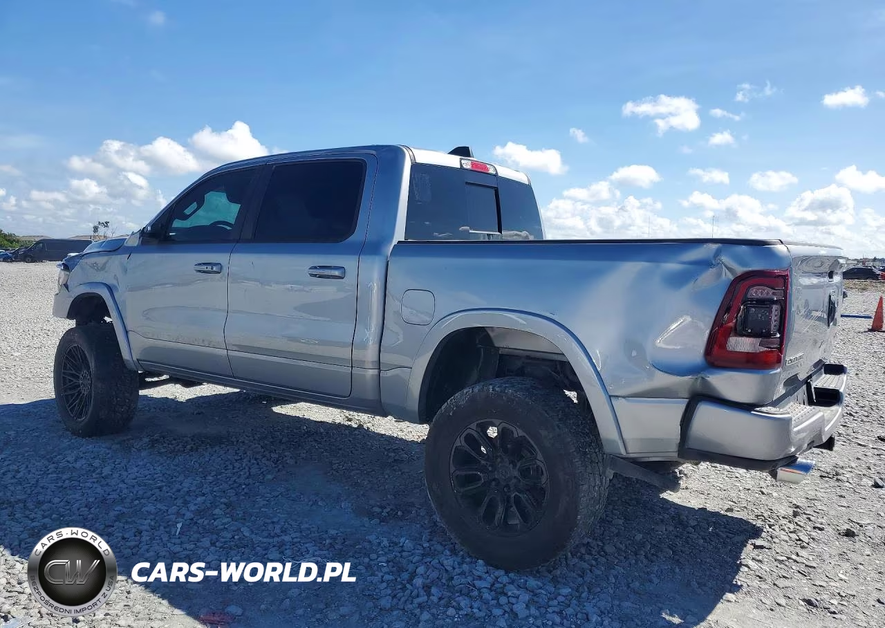 2021 Ram 1500 Laramie VIN:1C6SRFJT7MN650504 - 2
