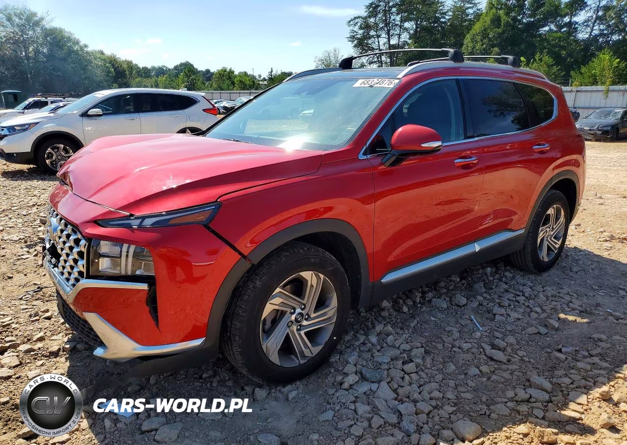 2022 Hyundai Santa Fe Sel VIN:5NMS34AJ4NH373077 - 1
