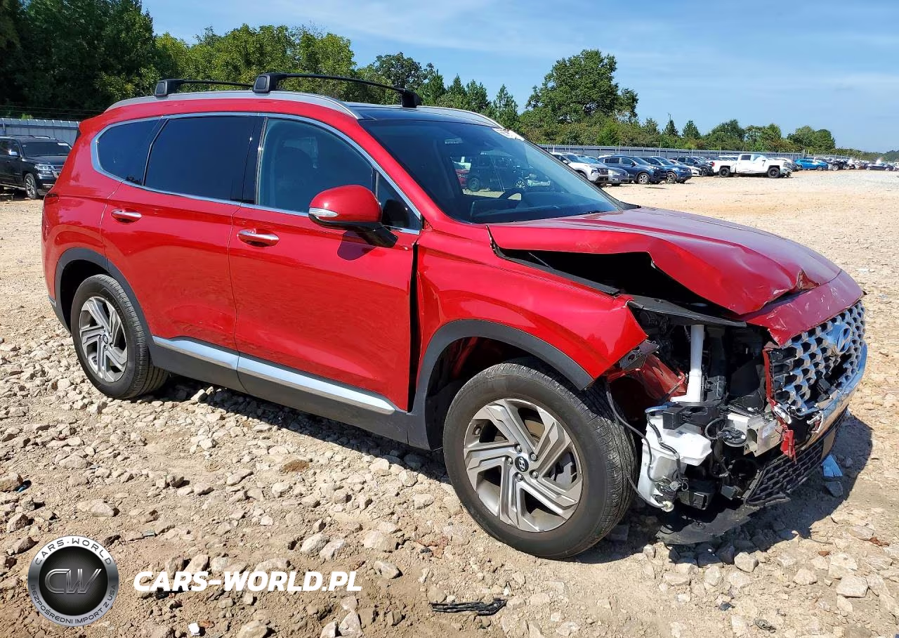 2022 Hyundai Santa Fe Sel VIN:5NMS34AJ4NH373077 - 4