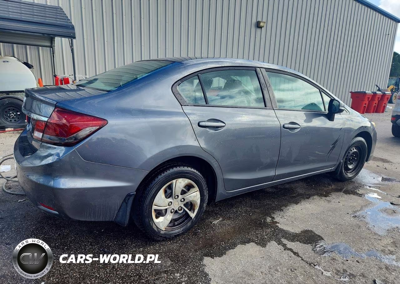2013 Honda Civic Lx VIN:2HGFB2F53DH300668 - 3
