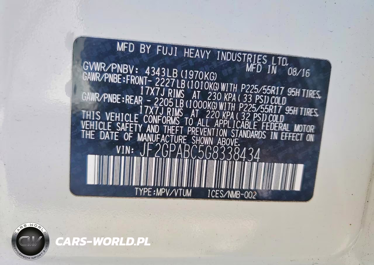 2016 Subaru Crosstrek Premium VIN:JF2GPABC5G8338434 - 12