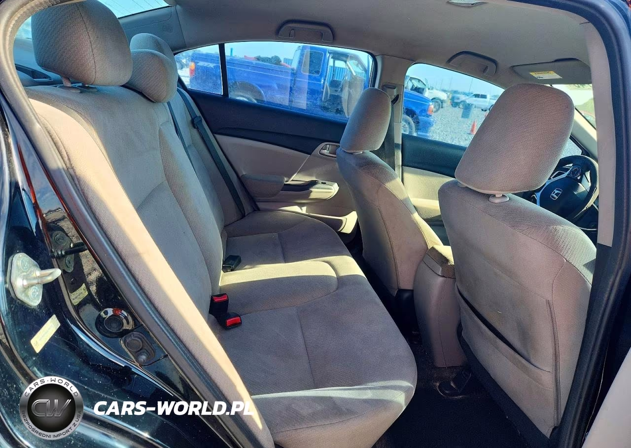 2013 Honda Civic Lx VIN:19XFB2F55DE260703 - 10