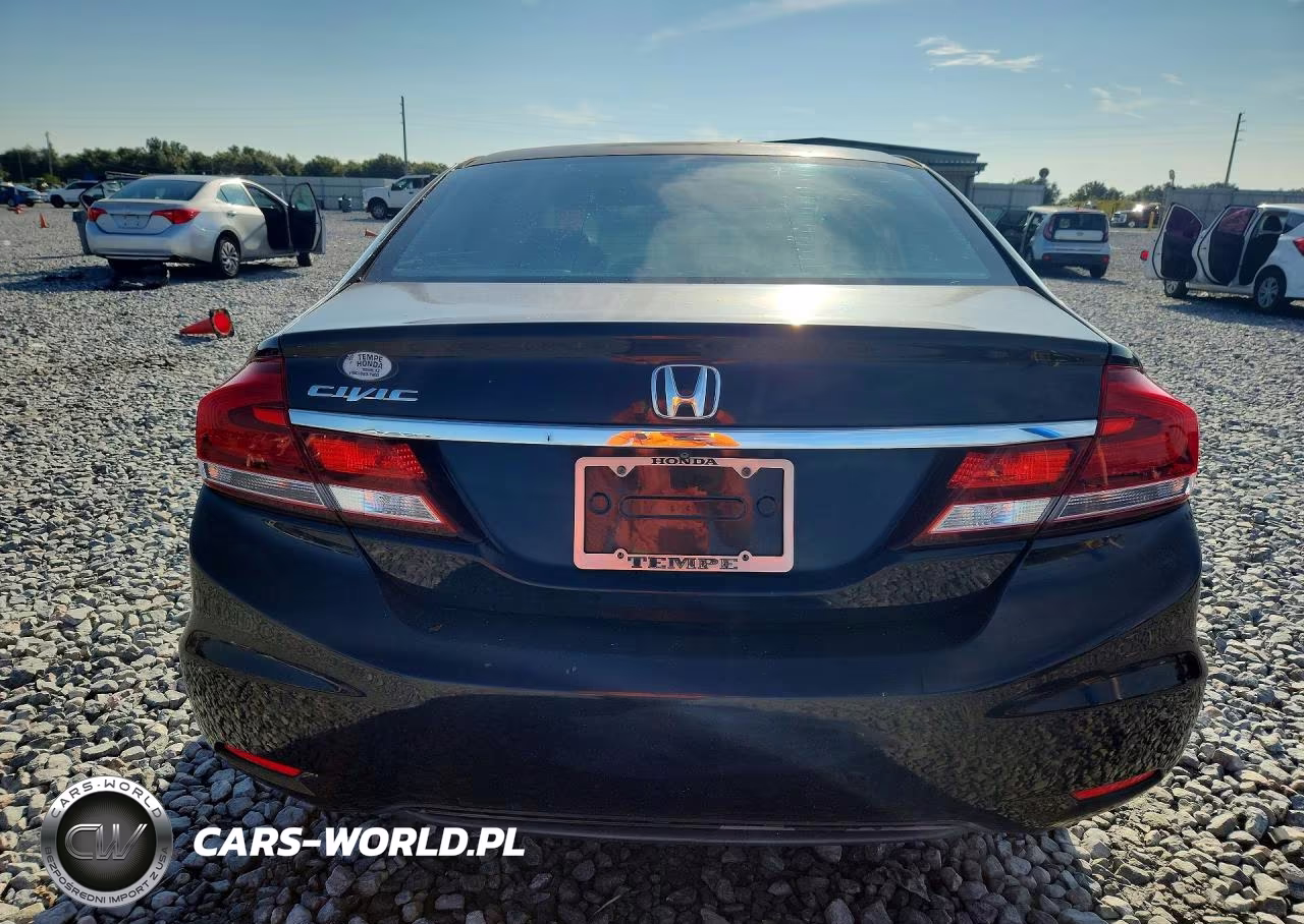 2013 Honda Civic Lx VIN:19XFB2F55DE260703 - 6