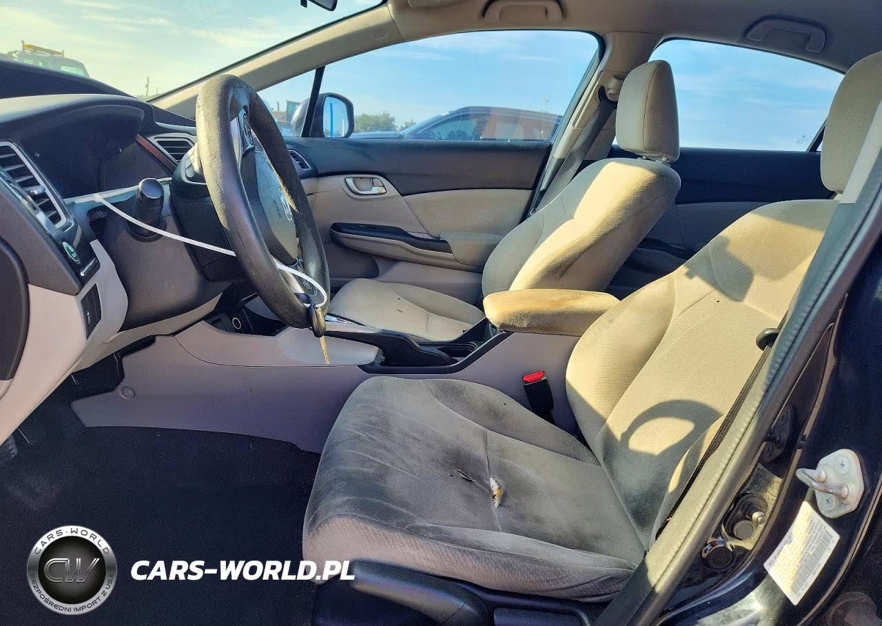 2013 Honda Civic Lx VIN:19XFB2F55DE260703 - 7