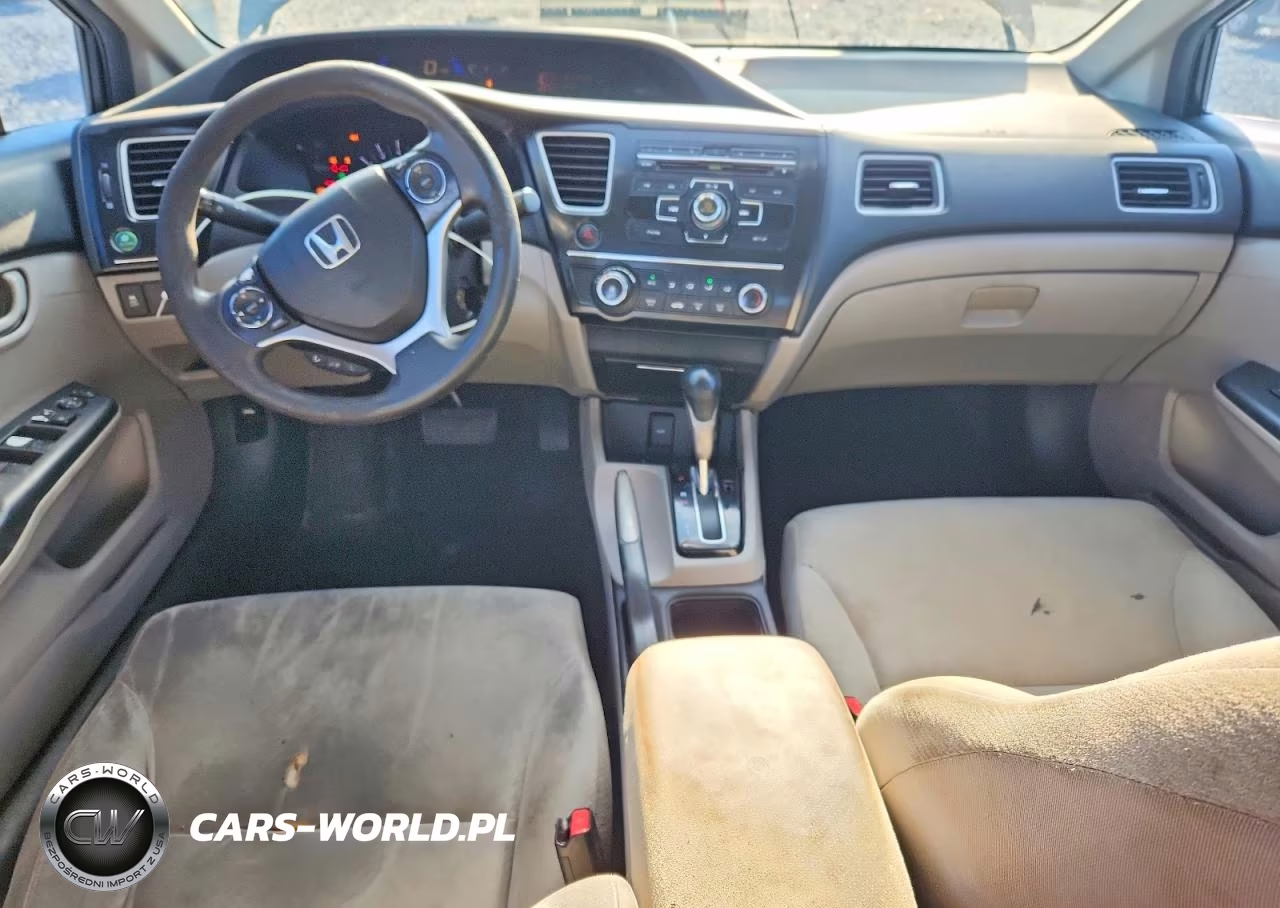 2013 Honda Civic Lx VIN:19XFB2F55DE260703 - 8