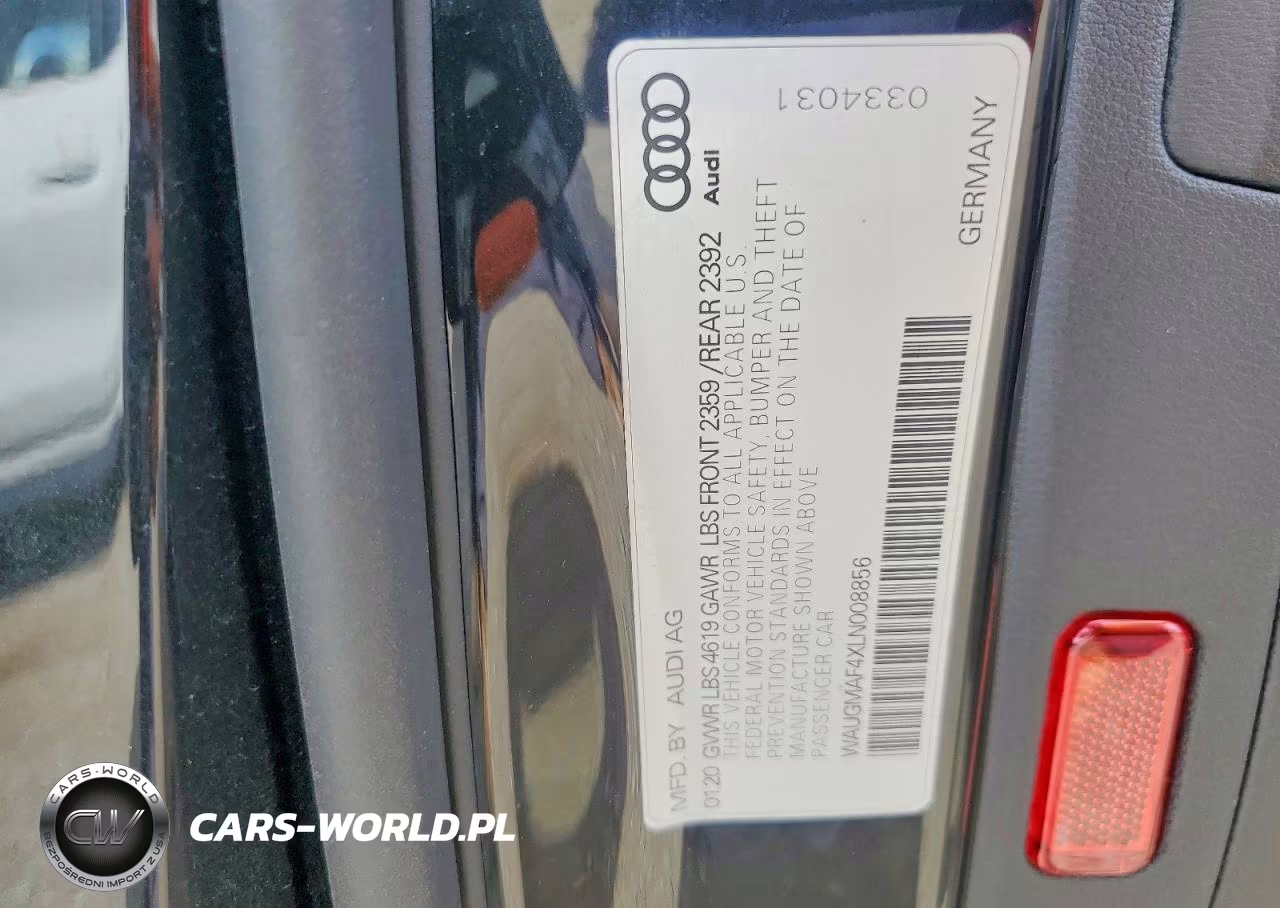 2020 Audi A4 Premium VIN:WAUGMAF4XLN008856 - 13