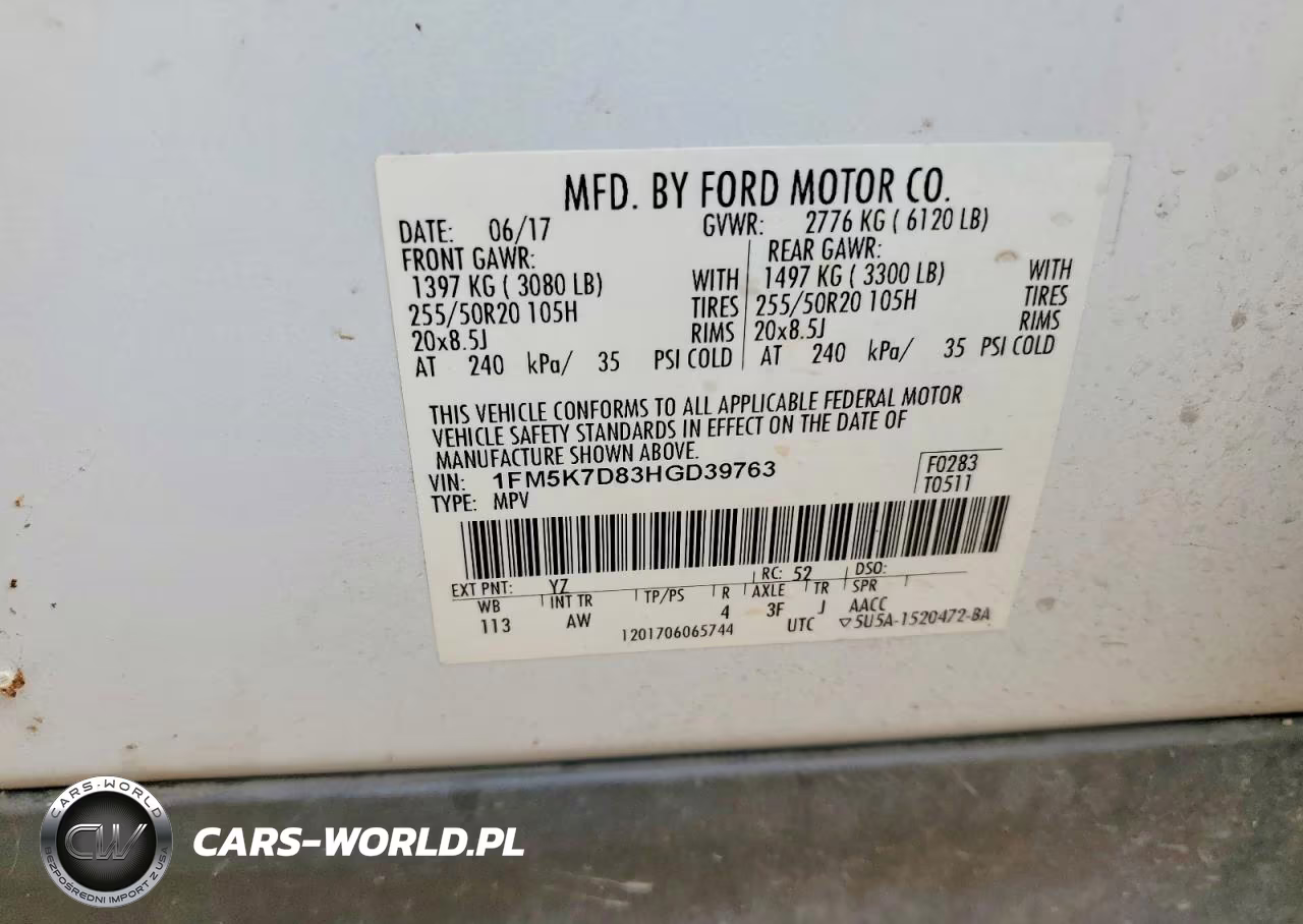 2017 Ford Explorer Xlt VIN:1FM5K7D83HGD39763 - 13