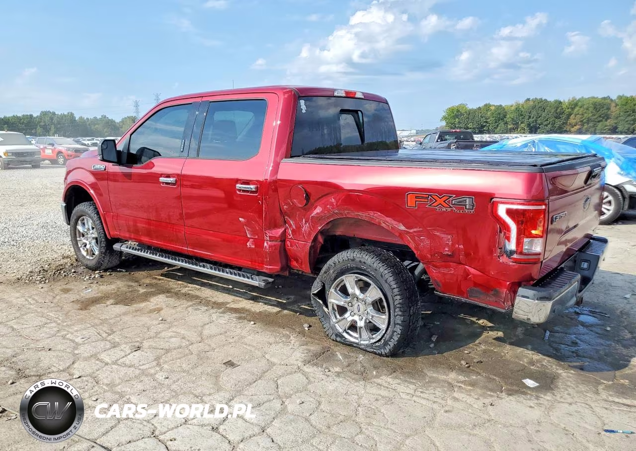 2015 Ford F150 Supercrew VIN:1FTEW1EF7FKE12954 - 2
