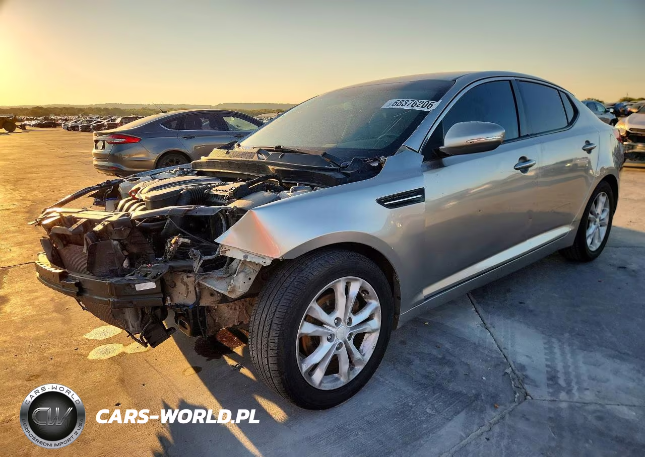 2013 Kia Optima Lx VIN:5XXGM4A71DG093542 - 1