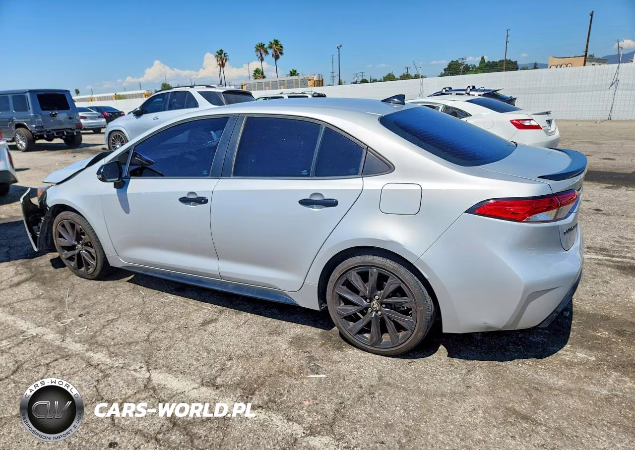 2022 Toyota Corolla Se Nightshade Edition VIN:5YFS4MCE8NP105877 - 2
