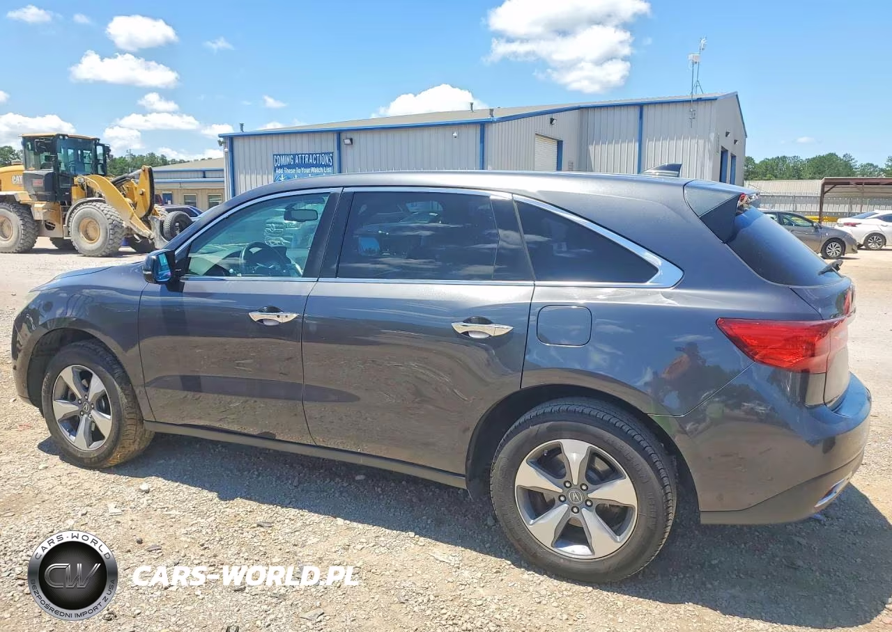 2014 Acura Mdx VIN:5FRYD3H20EB001672 - 2