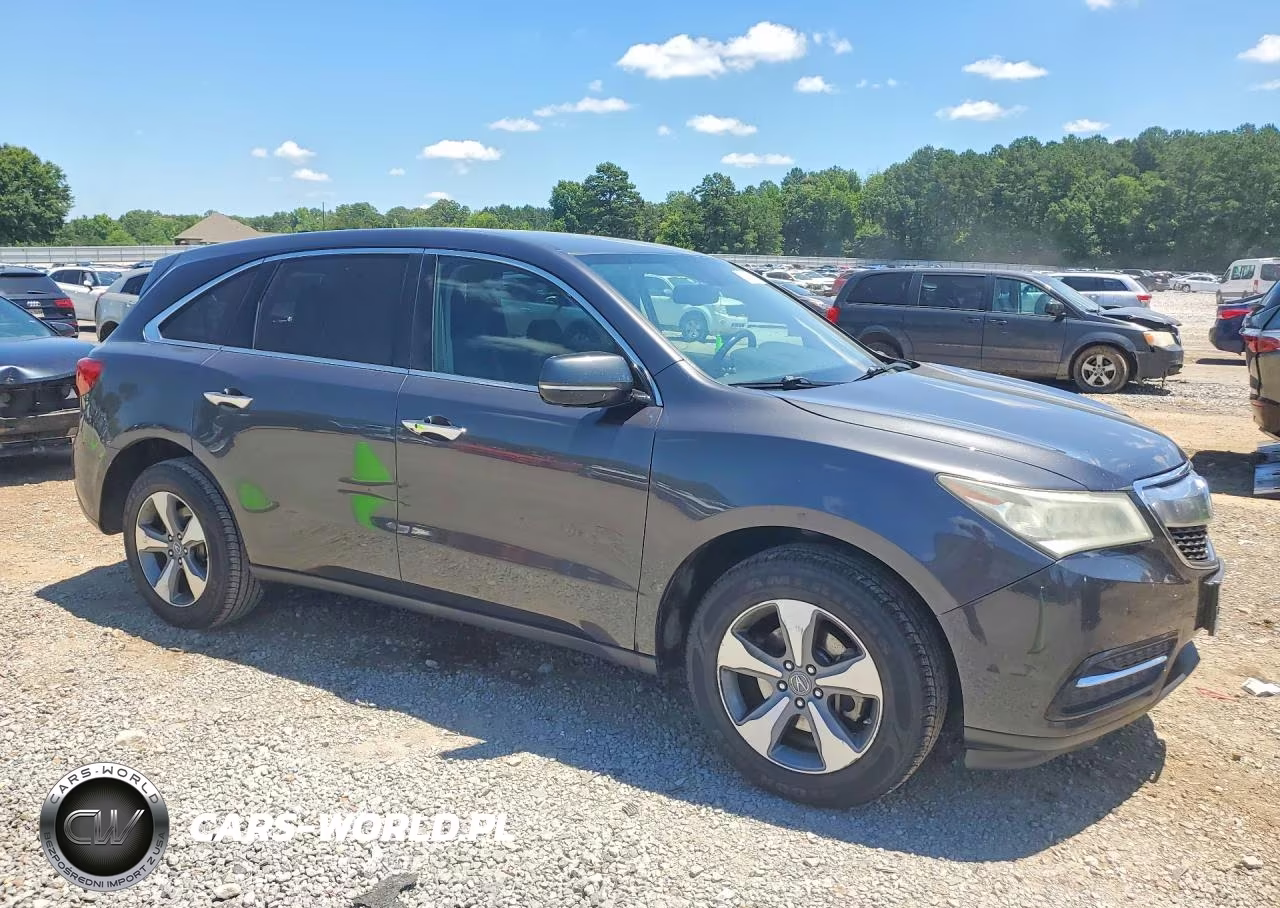 2014 Acura Mdx VIN:5FRYD3H20EB001672 - 4