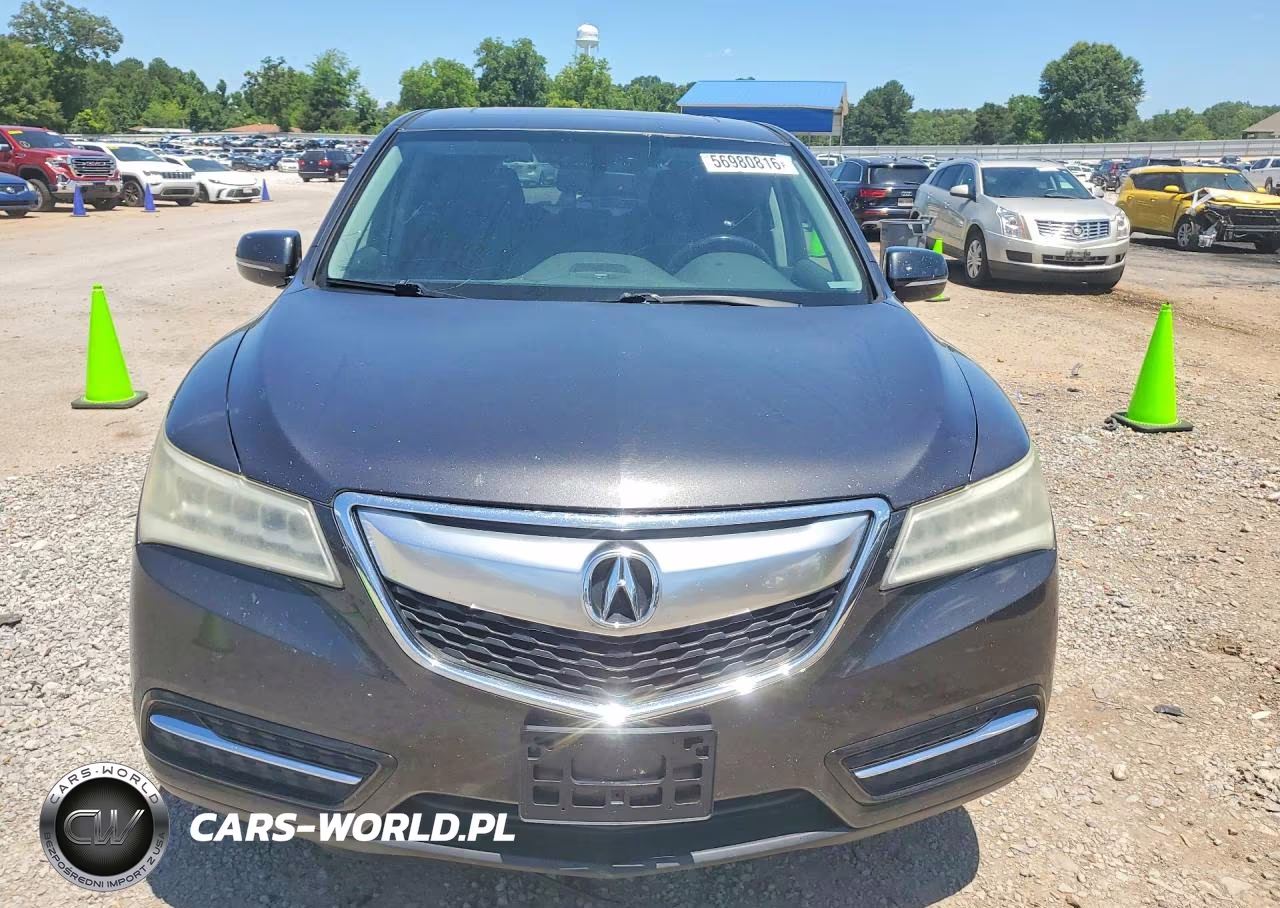 2014 Acura Mdx VIN:5FRYD3H20EB001672 - 5