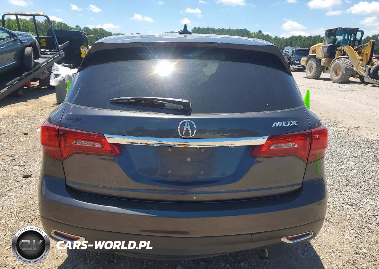 2014 Acura Mdx VIN:5FRYD3H20EB001672 - 6