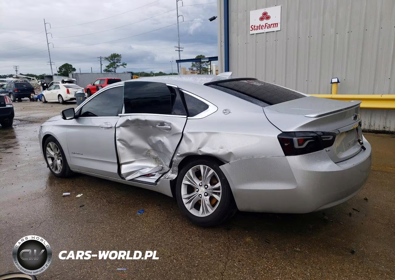 2015 Chevrolet Impala Lt VIN:2G1125S33F9237267 - 2