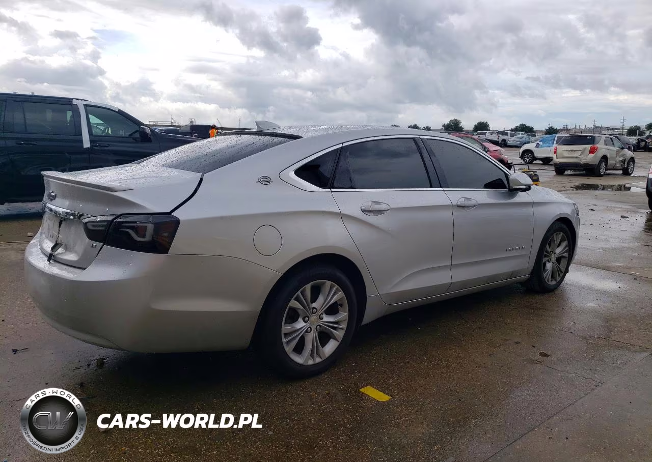 2015 Chevrolet Impala Lt VIN:2G1125S33F9237267 - 3