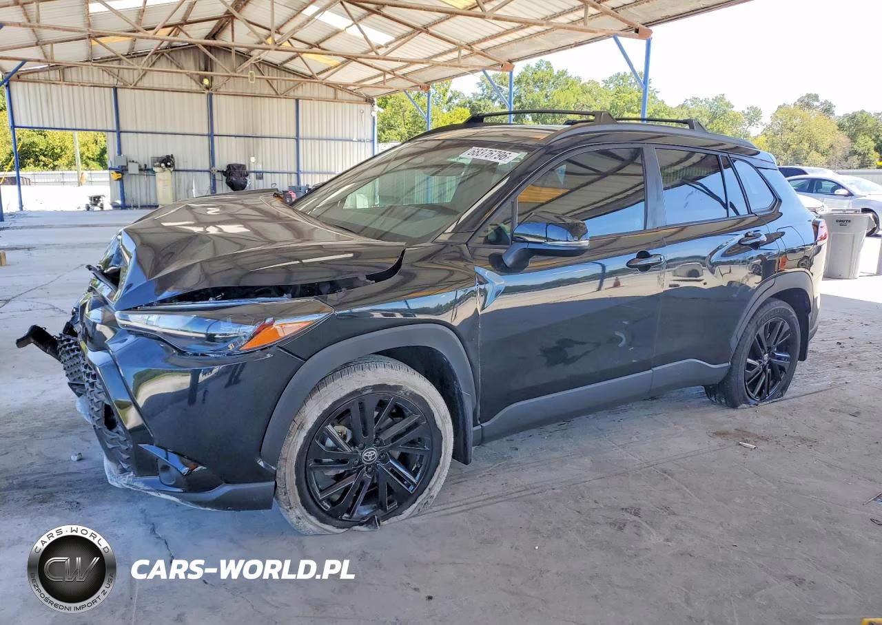 2025 Toyota Corolla Cross Hybrid Nightshade VIN:7MUFBABG4SV075519 - 1