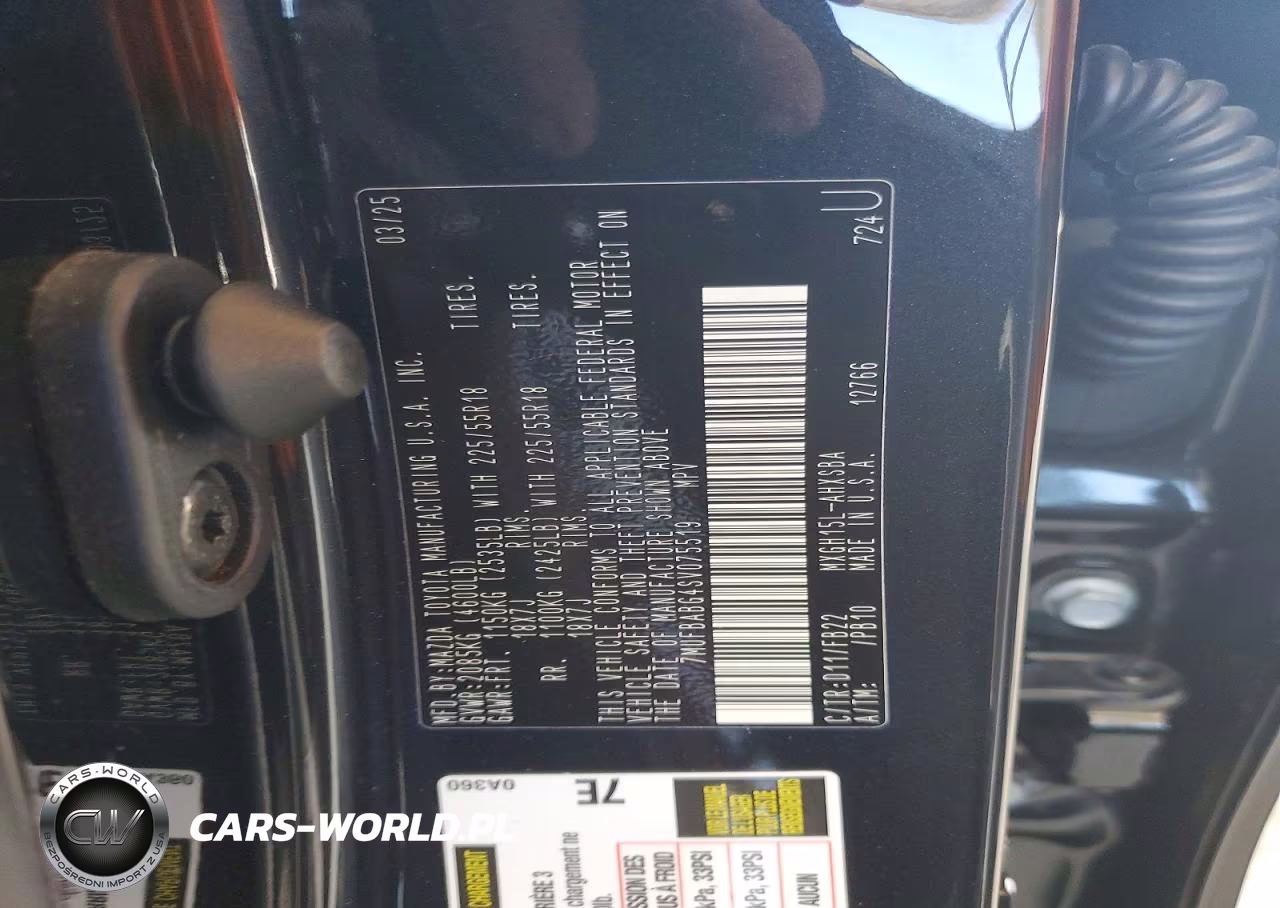 2025 Toyota Corolla Cross Hybrid Nightshade VIN:7MUFBABG4SV075519 - 12