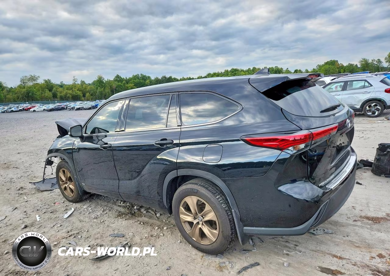 2022 Toyota Highlander Hybrid Bronze Edition VIN:5TDABRCH1NS562434 - 2
