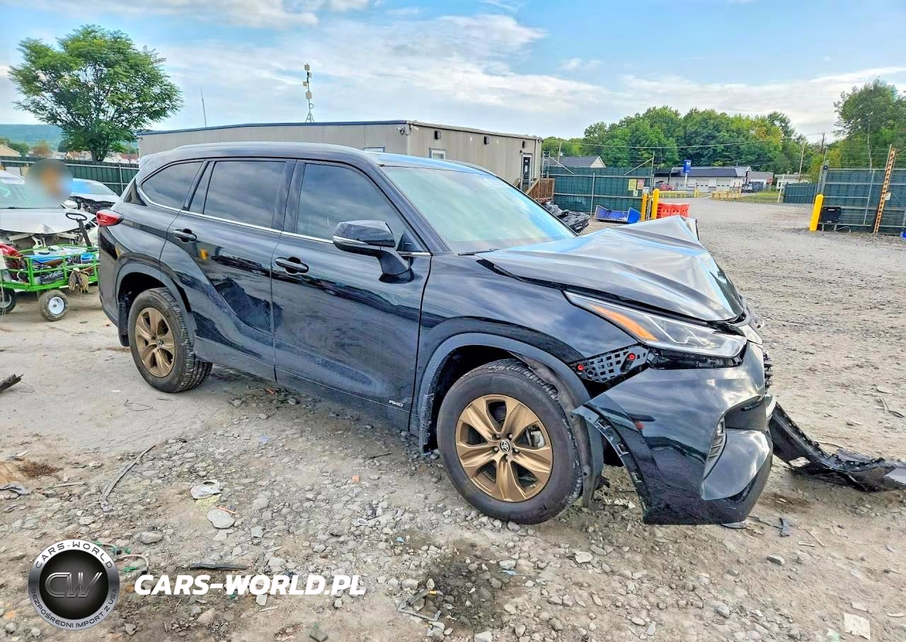 2022 Toyota Highlander Hybrid Bronze Edition VIN:5TDABRCH1NS562434 - 4