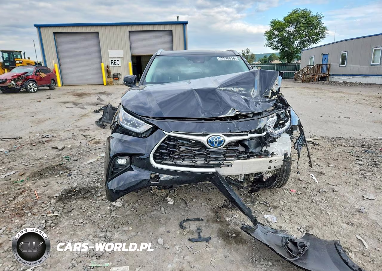 2022 Toyota Highlander Hybrid Bronze Edition VIN:5TDABRCH1NS562434 - 5