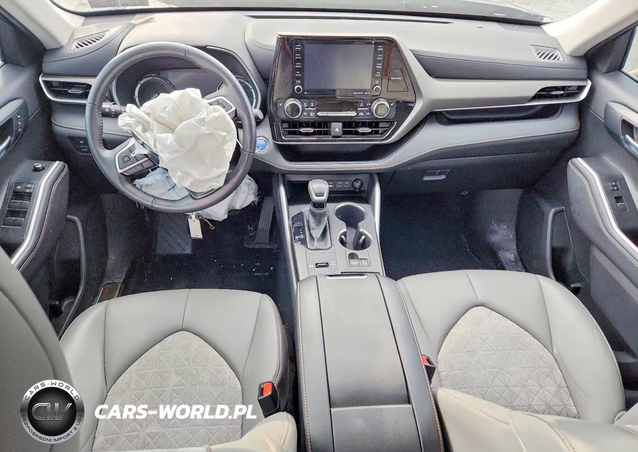 2022 Toyota Highlander Hybrid Bronze Edition VIN:5TDABRCH1NS562434 - 8