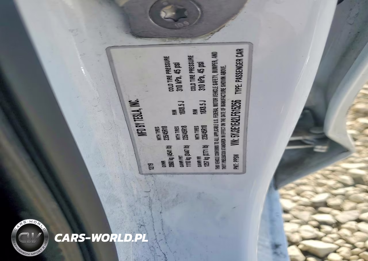 2020 Tesla Model 3 VIN:5YJ3E1EA2LF615256 - 13