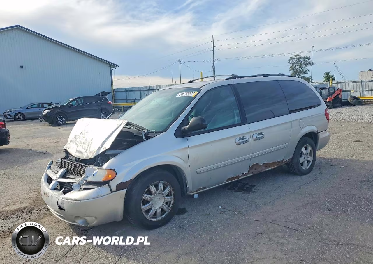 2007 Dodge Grand Caravan Sxt VIN:2D4GP44L07R303918 - 1