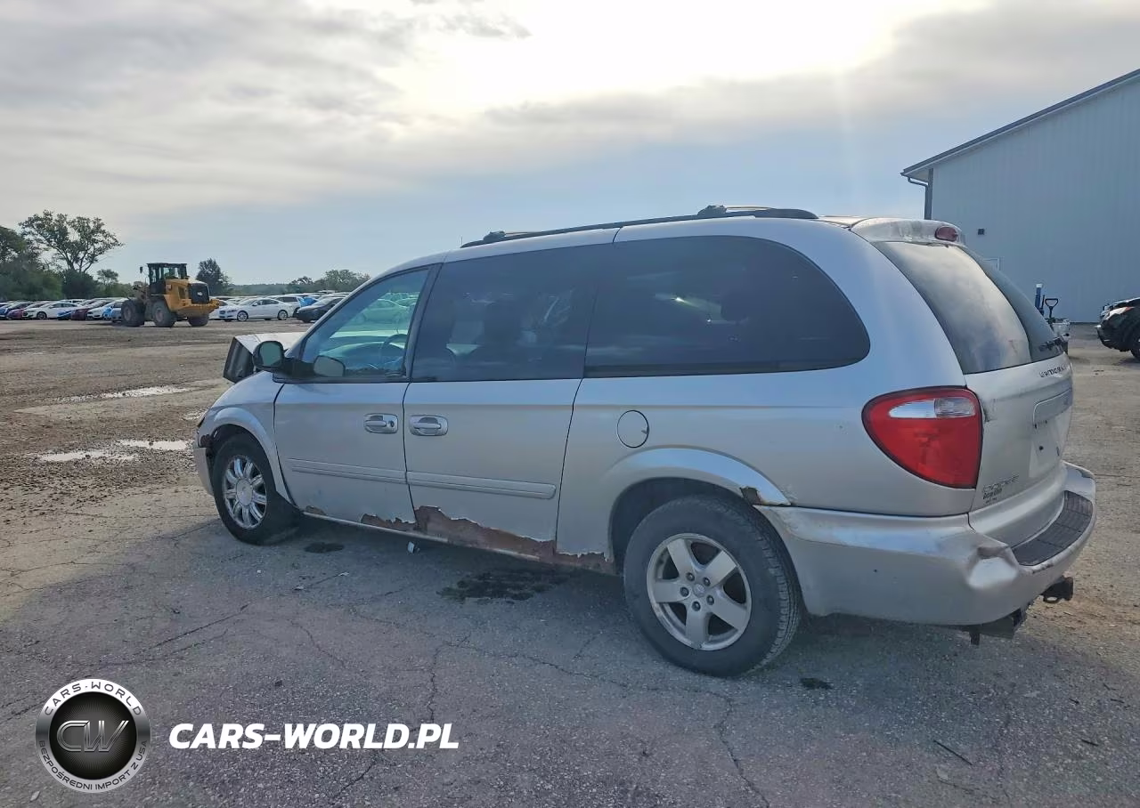 2007 Dodge Grand Caravan Sxt VIN:2D4GP44L07R303918 - 2