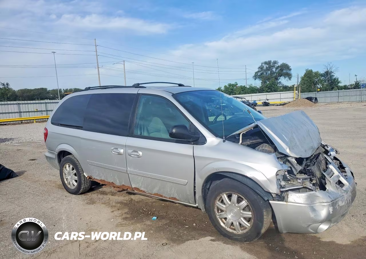 2007 Dodge Grand Caravan Sxt VIN:2D4GP44L07R303918 - 4