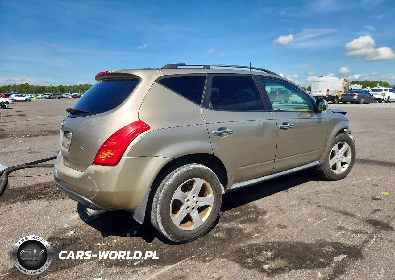2005 Nissan Murano S VIN:JN8AZ08T85W315789 - 3