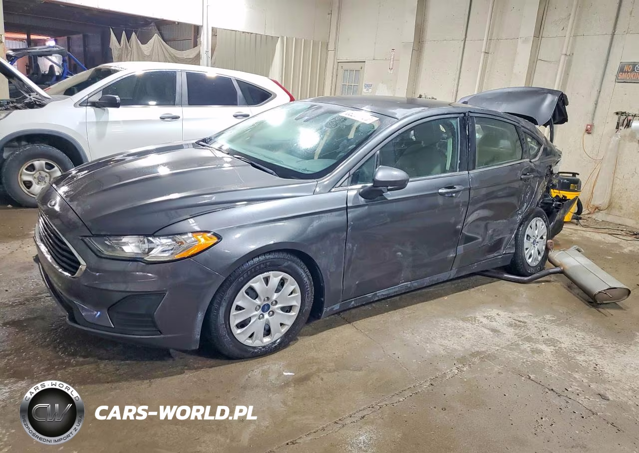 2020 Ford Fusion S VIN:3FA6P0G78LR122043 - 1