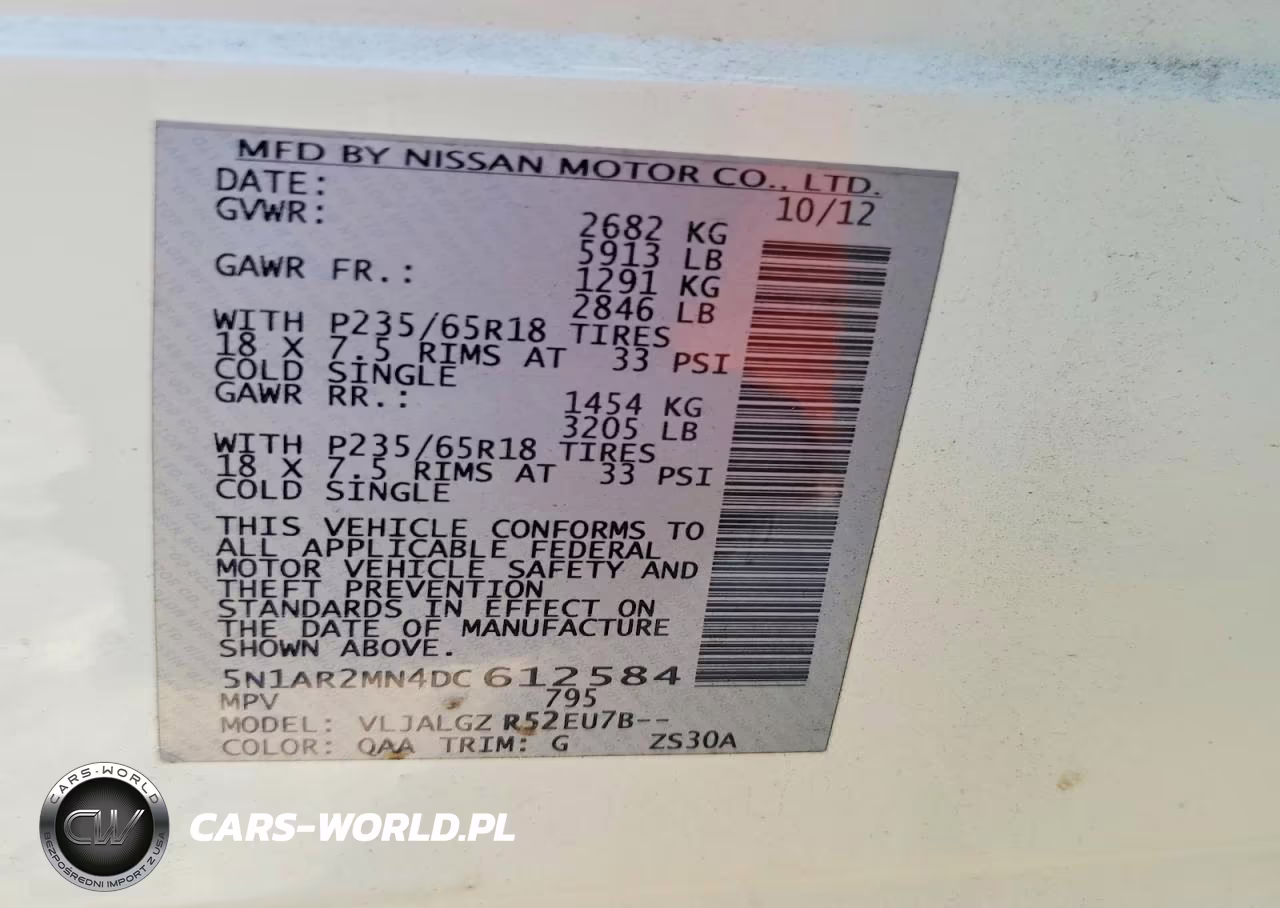 2013 Nissan Pathfinder S VIN:5N1AR2MN4DC612584 - 14