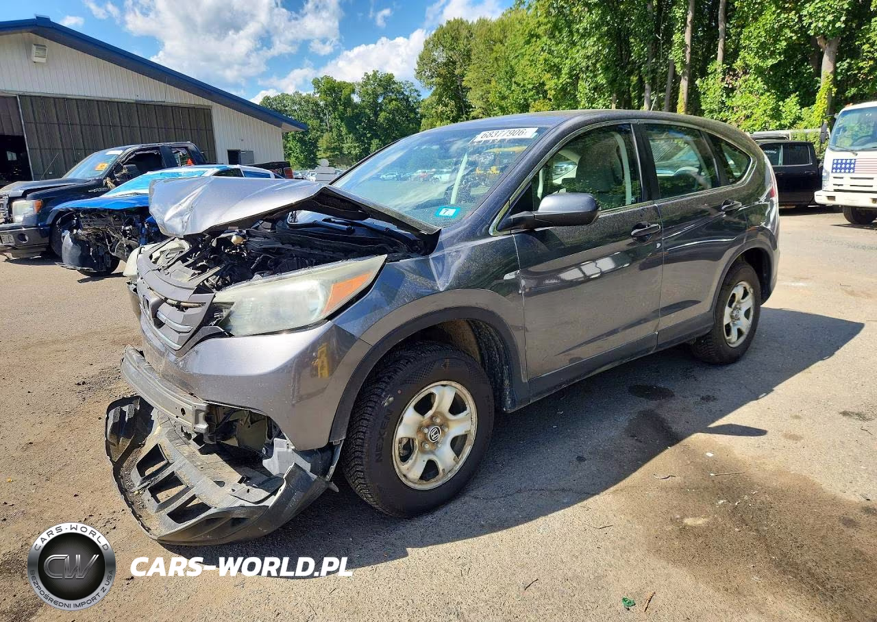 2012 Honda Cr-V Lx VIN:2HKRM4H30CH602549 - 1