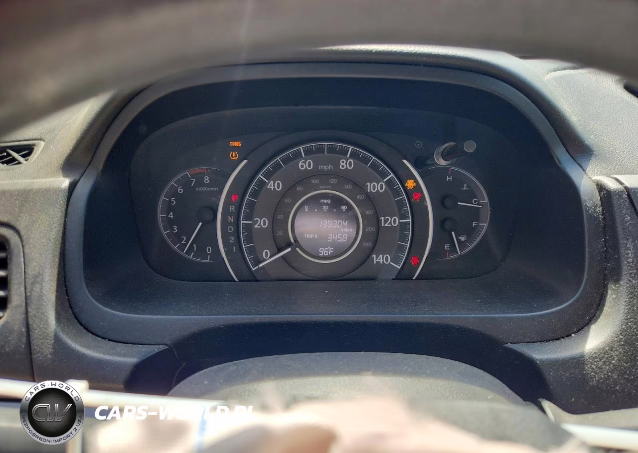 2012 Honda Cr-V Lx VIN:2HKRM4H30CH602549 - 9