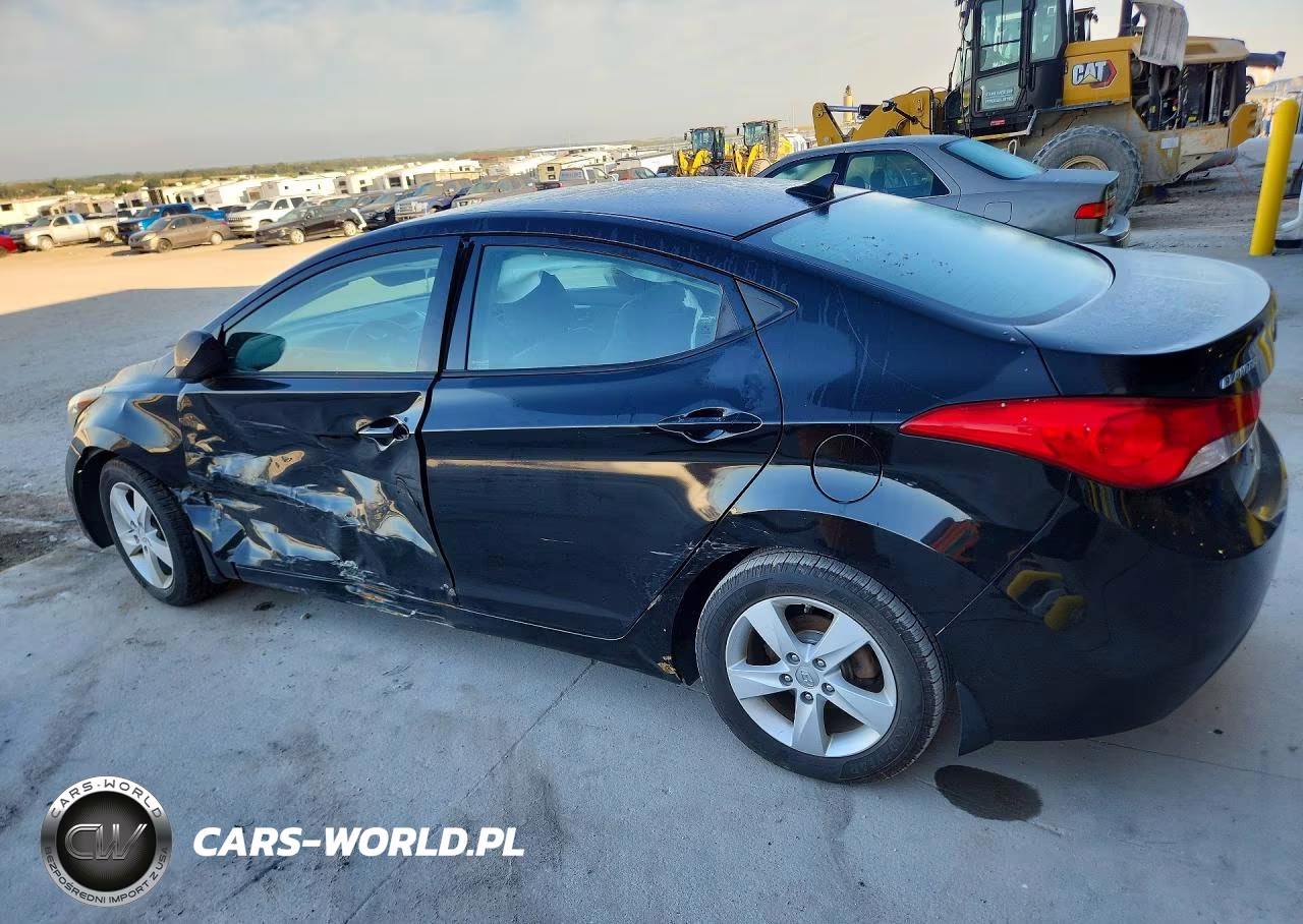 2013 Hyundai Elantra Gls VIN:5NPDH4AE4DH399094 - 2