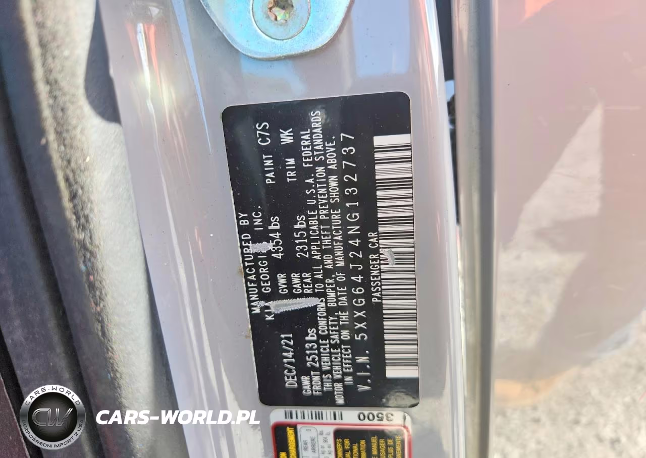 2022 Kia K5 Gt Line VIN:5XXG64J24NG132737 - 12