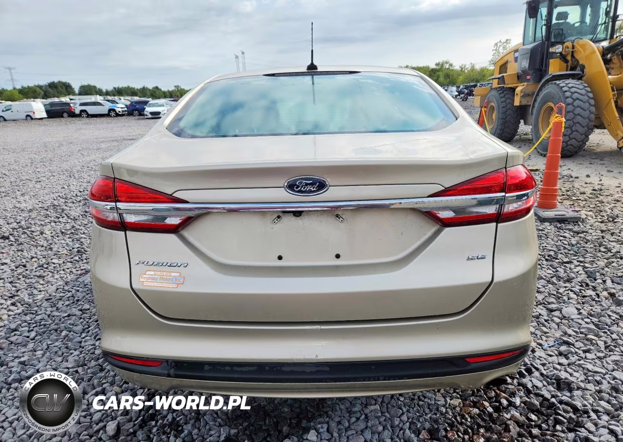 2017 Ford Fusion Se VIN:3FA6P0H72HR162155 - 6