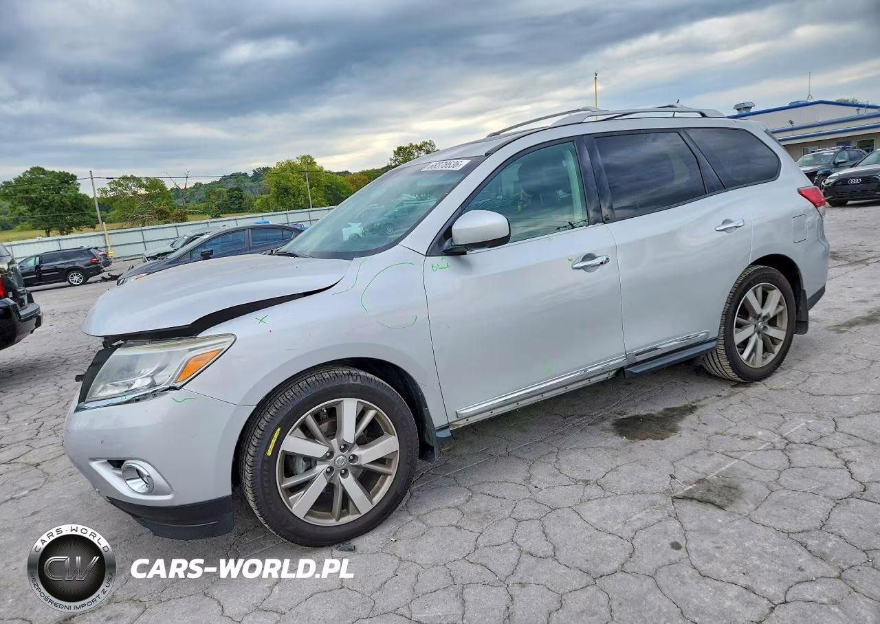 2015 Nissan Pathfinder S VIN:5N1AR2MN4FC710663 - 1