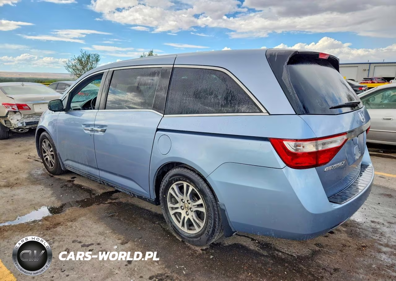 2012 Honda Odyssey Exl VIN:5FNRL5H65CB066389 - 2