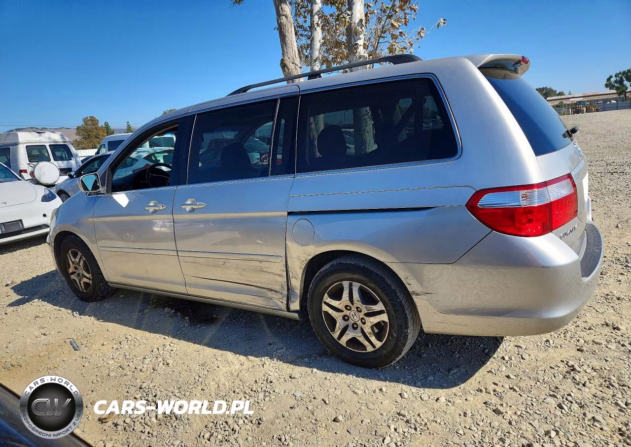 2007 Honda Odyssey Exl VIN:5FNRL38667B406837 - 2