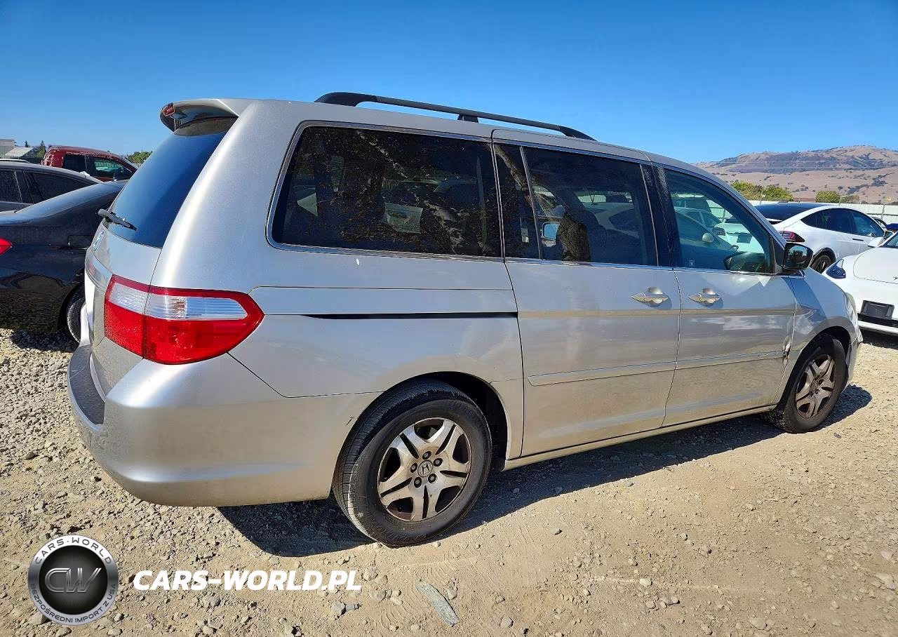 2007 Honda Odyssey Exl VIN:5FNRL38667B406837 - 3