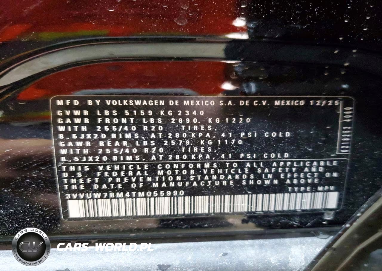 2026 Volkswagen Tiguan Sel R-Line Turbo VIN:3VVUW7RM4TM055990 - 13