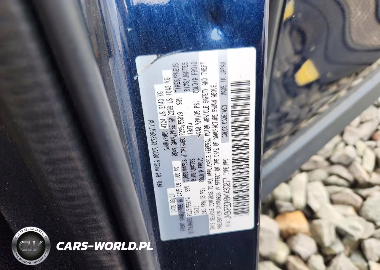 2021 Mazda Cx-5 Grand Touring VIN:JM3KFBDM8M1480277 - 13