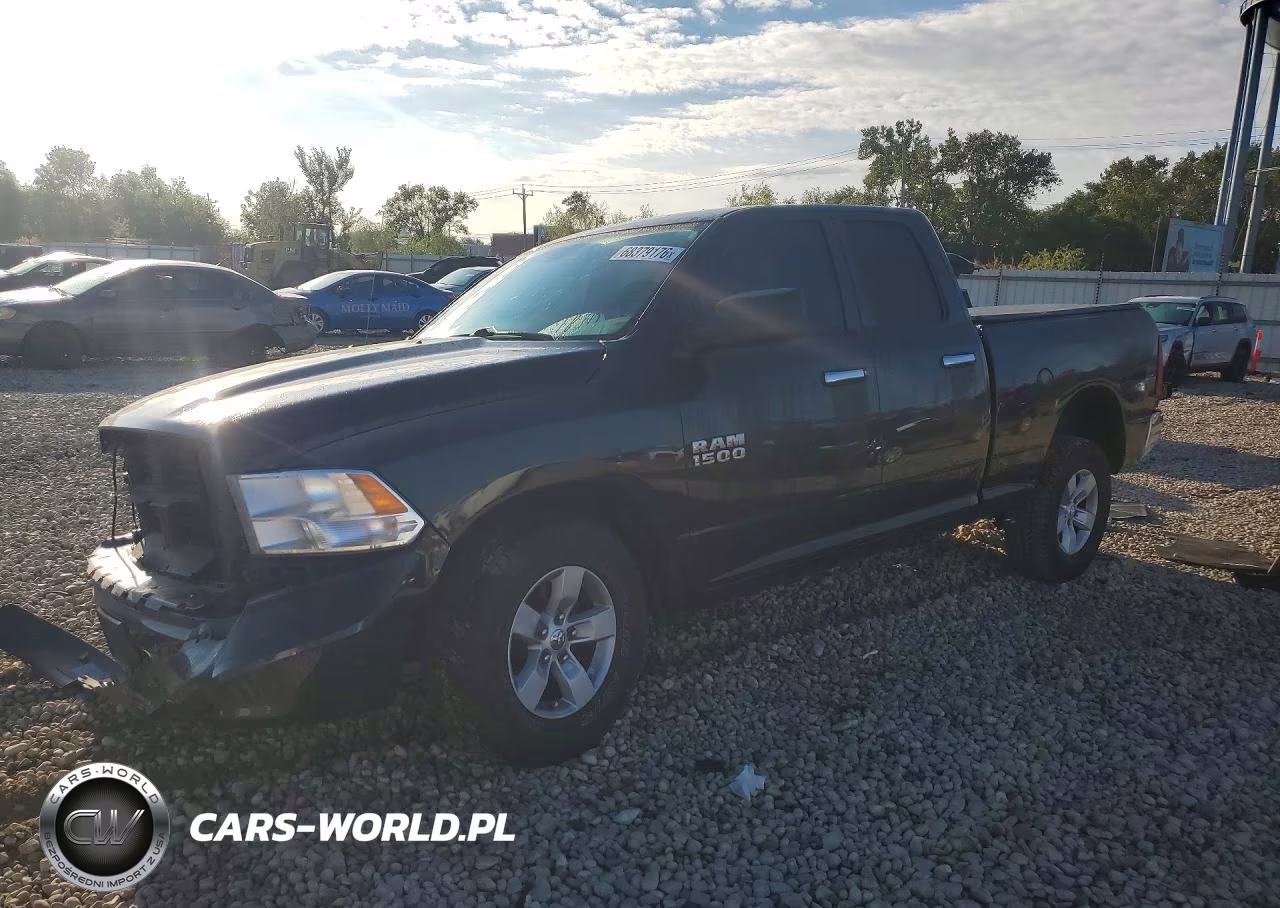 2017 Ram 1500 Slt VIN:1C6RR7GG0HS709513 - 1