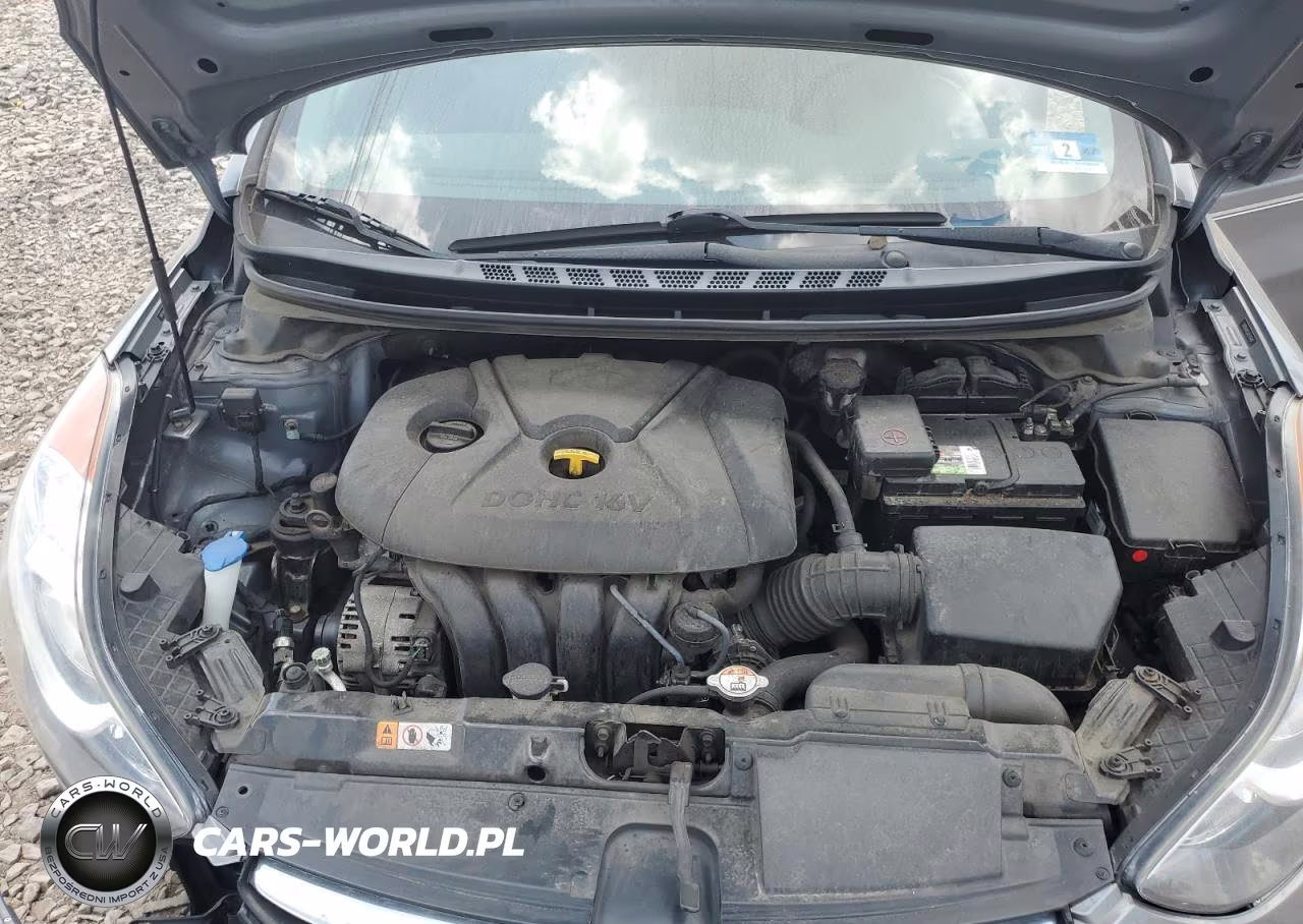 2013 Hyundai Elantra Gls VIN:5NPDH4AE5DH376441 - 11