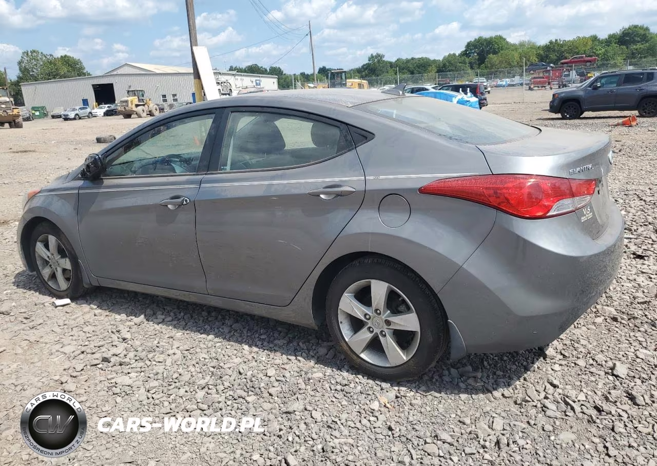 2013 Hyundai Elantra Gls VIN:5NPDH4AE5DH376441 - 2