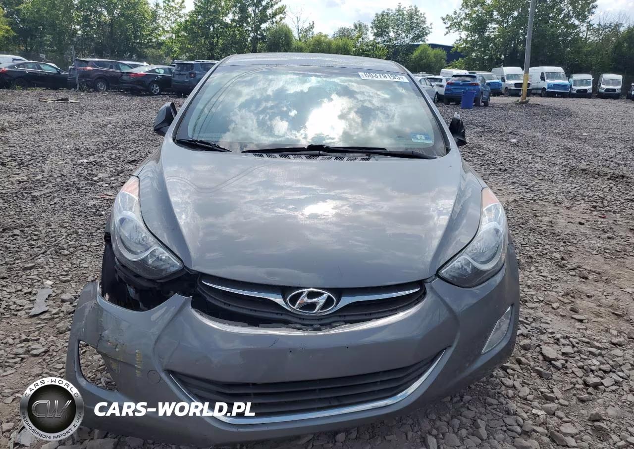 2013 Hyundai Elantra Gls VIN:5NPDH4AE5DH376441 - 5